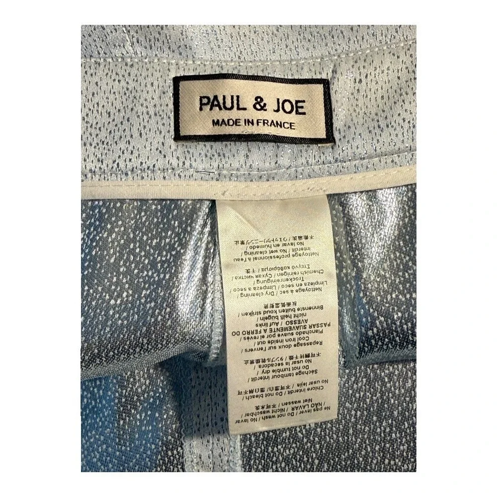 Paul Joe Paris Metallic Sheen Blazer Pants Suit Set Women Size‎ 40 US Medium (8)